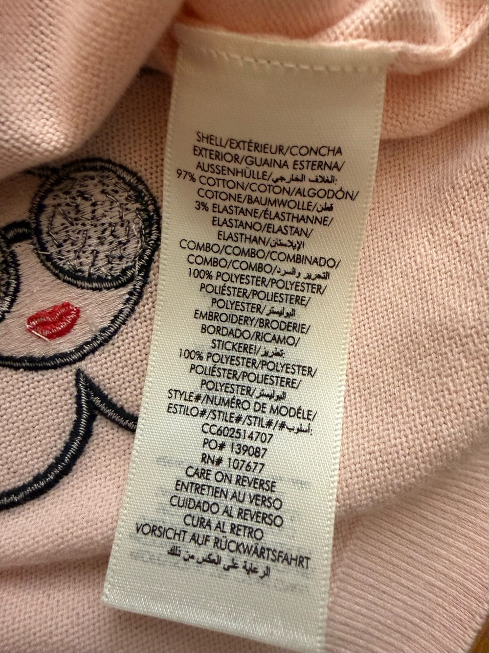 Alice + Olivia
Ruthy Flower Stace Face Cardigan  in English rose - Picture 13 of 14